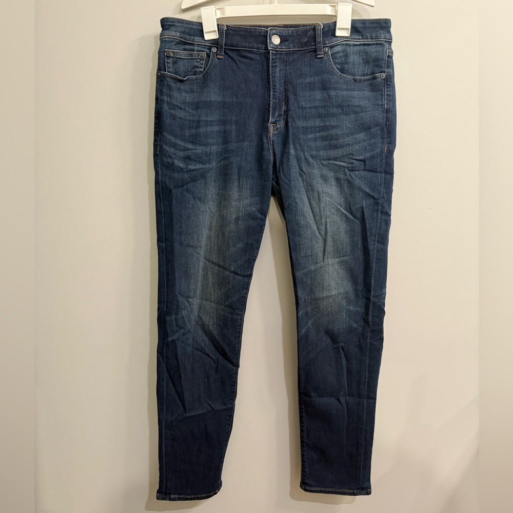 Express - Athletic Slim Jeans - Medium Wash - 34x34